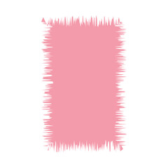 Blank Jagged Rectangle Frame
