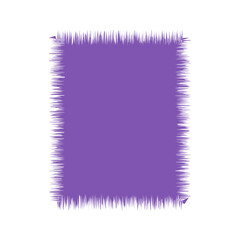 Blank Jagged Rectangle Frame