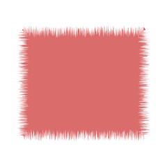 Blank Jagged Rectangle Frame