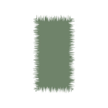 Blank Jagged Rectangle Frame