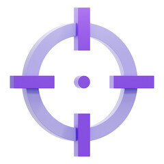 3d Target Icon
