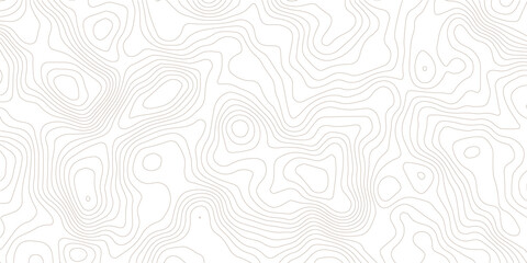 Abstract moss green topographic contours lines of mountains. Topography map art curve drawing. vector illustration