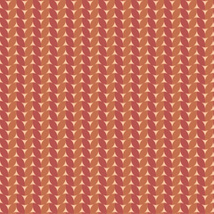 Geometric Triangular Pattern in Warm Autumn Colors - Seamless Background