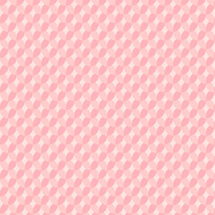 Soft Pink Geometric Seamless Pattern with Overlapping Circles
