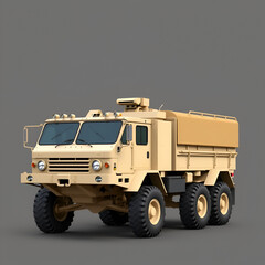 Military Truck, 6x6, Armored Vehicle