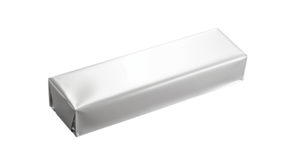 Blank White Candy Bar Wrapper Mockup for Design Branding