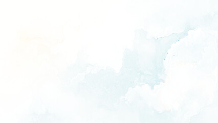 Obraz premium Pastel blue paper texture pattern background with space, Creative and painted cloudy sky blue watercolor background, Beautiful grunge blue background with space and for making graphics design.