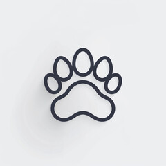 cat paw print