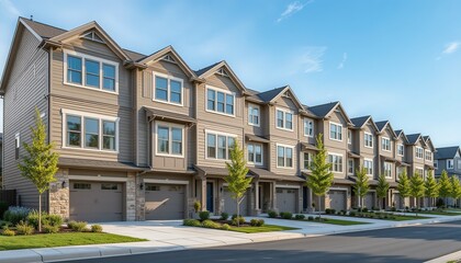 Utah Valley Townhomes - Modern Suburbia Row
