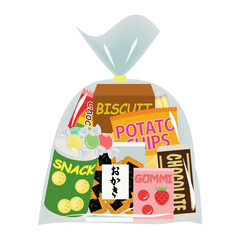 袋詰めのお菓子