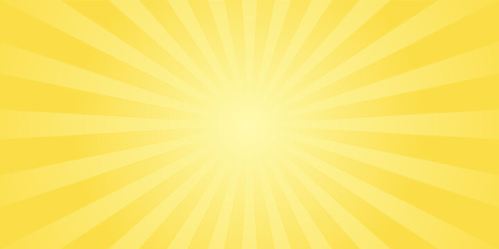 Background with yellow gradient and concentrated lines interspersed with