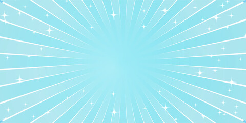 Background with confetti dancing like a cracker popping Blue.