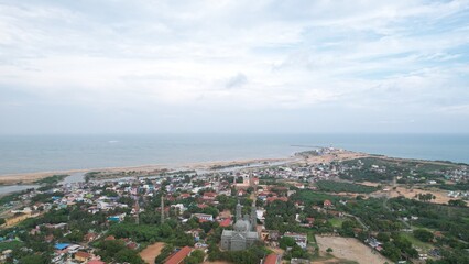 Manapad Church, Manapad Beach, Tuticorin, Tamil Nadu.