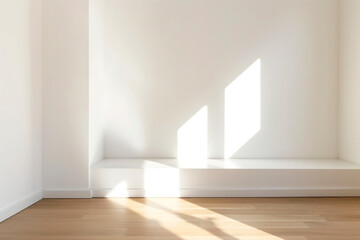 Minimalist Wall Niche with Soft Natural Light
