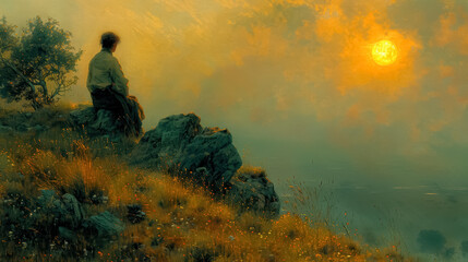 Magical imaginary world