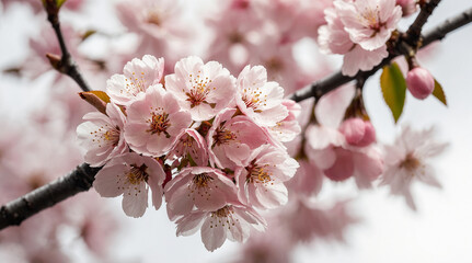 Obraz premium pink cherry blossom