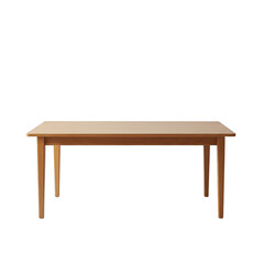 Simple Modern Rectangular Wooden Dining Table