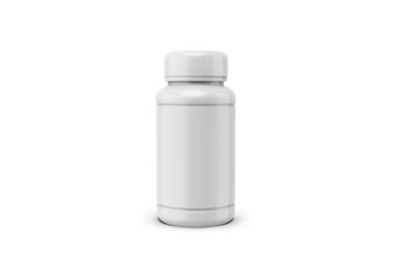 Medicine Bottle, 3D Illustration