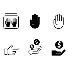 Dynamic Hand Icons for User Interaction