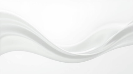 Abstract soft white gradient abstract background with flowing curves and grain texture.