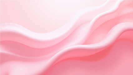Abstract soft pink gradient abstract background with flowing curves and grain texture.
