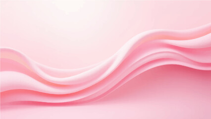 Abstract soft pink gradient abstract background with flowing curves and grain texture.
