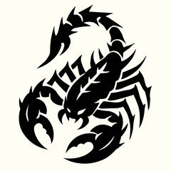 Black and white tribal wolf head tattoo vector illustration design symbol