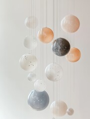 Celestial Sphere Chandelier  A Stunning Modern Light Fixture Design