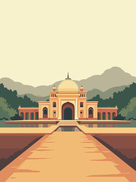 Pune &mdash; Shaniwar Wada, Aga Khan Palace, Dagdusheth Ganpati Temple in marigold, ivory, terracotta, and sage