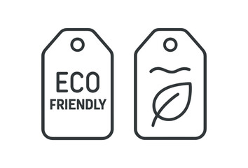 Eco-friendly symbols: hand holding tree with globe and forest in triangle icons vector line icon illustration