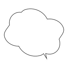 シンプルふきだし