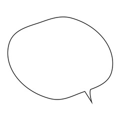 シンプルふきだし