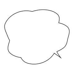 シンプルふきだし