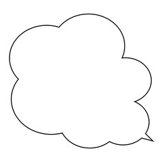 シンプルふきだし