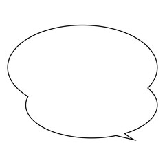 シンプルふきだし