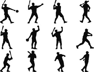 silhouettes of people