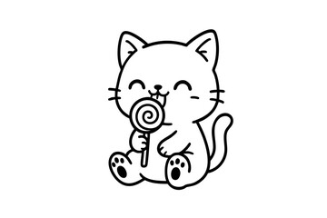 Obraz premium Book Coloring Page Coloring Princess Unicord For Kids