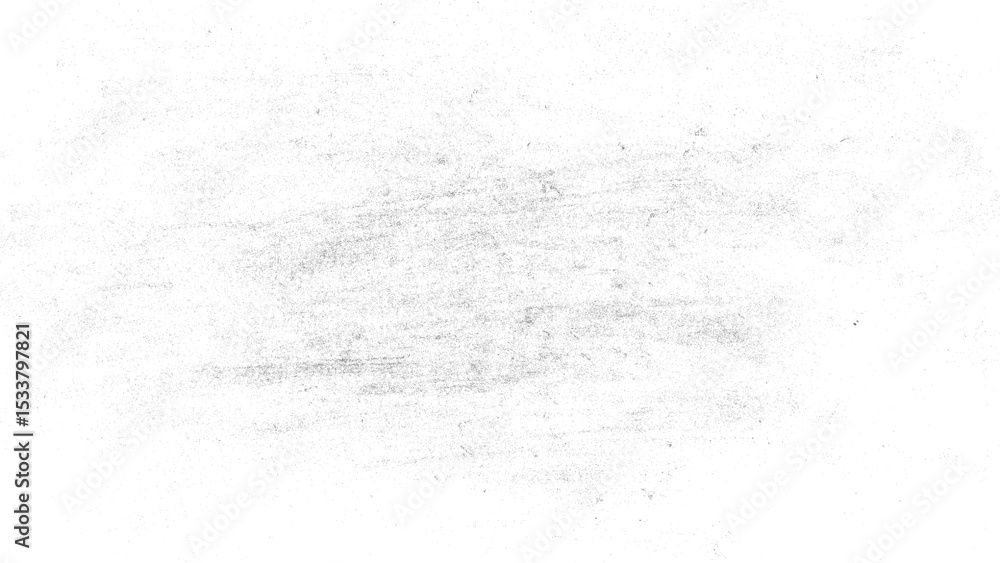 Poster dark gray chalk texture on transparent background.