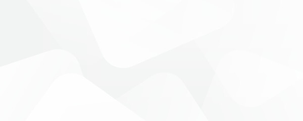 Abstract white Geometric banner design background.