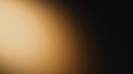 Black and gold ombre design with glittering light effect on abstract lines. Blurred background