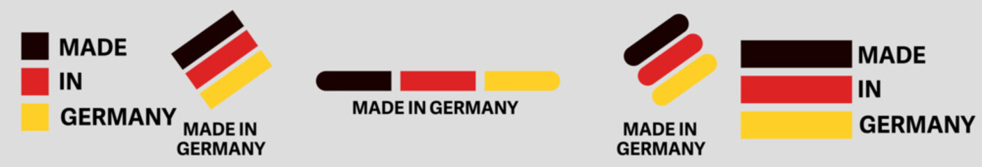 Made in Germany Icon vector illustration