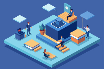 isometric view of a house