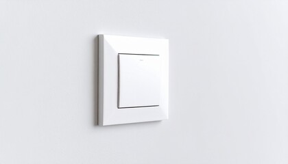 light switch on wall