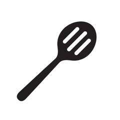 slotted spoon icon 