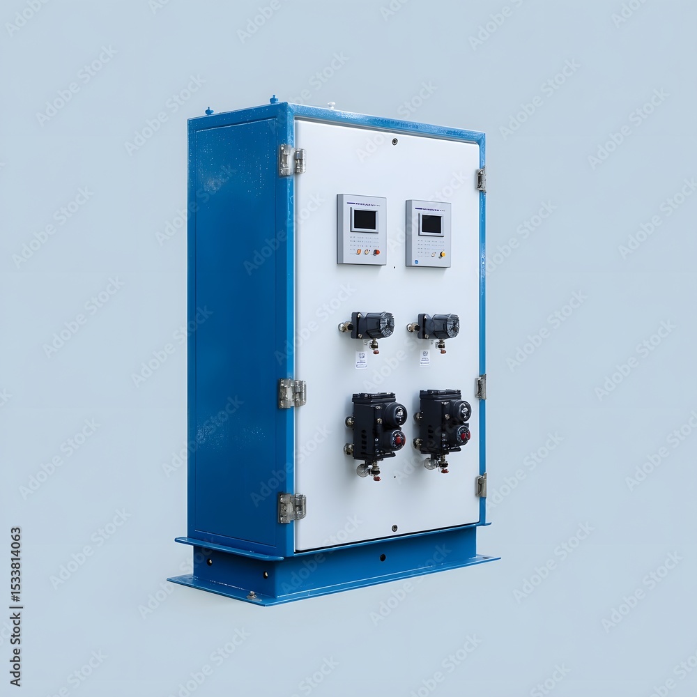 Poster a compact control panel for remote monitoring of systems