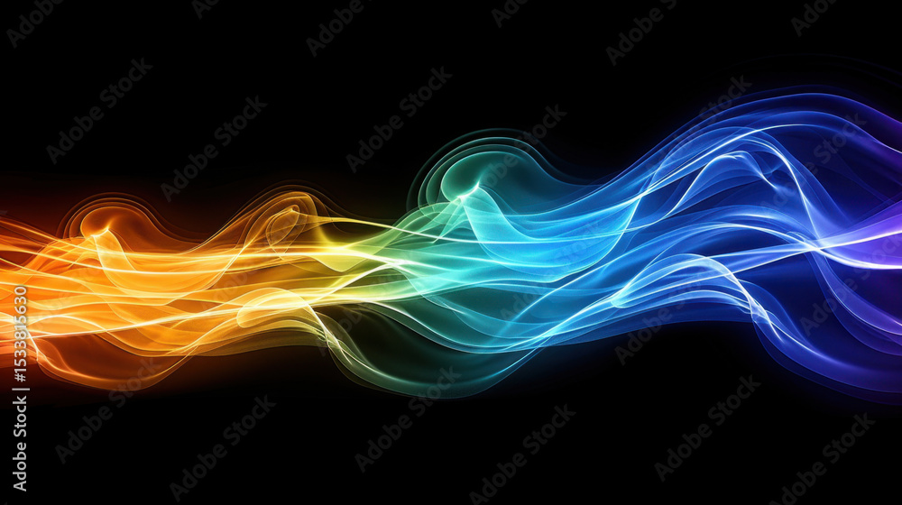 Poster dynamic color flow resembling liquid fire in motion creates mesmerizing visual experience. vibrant h