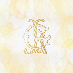  GL, LG, logo GL, Letter GL,  Monogram GL, Wedding Monogram, Wedding Logo, Logo Design , Monogram Vintage © Bee9JB Studio