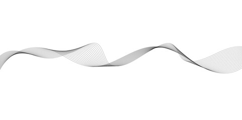Abstract White and black wavy lines and geometric design and modern background. Abstract vector background white and grew wavy lines. 