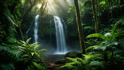 waterfall in the forest