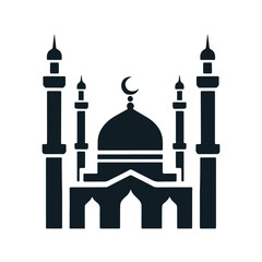 mosque vector illustration